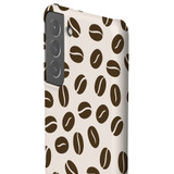 Coffee Pattern Samsung Snap Case By Artists Collection