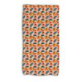 Abstract Peach Pattern Beach Towel By Artists Collection