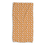 Basketball Pattern Beach Towel By Artists Collection