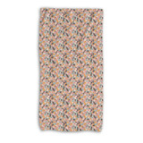 Colorful Cheetah Spots Pattern Beach Towel By Artists Collection