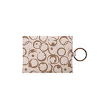 Coffee Stains Pattern Card Holder By Artists Collection