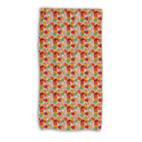 Fall Leaf Pattern Beach Towel By Artists Collection