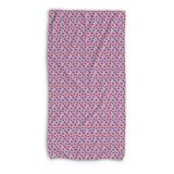 Lipstick Kisses Pattern Beach Towel By Artists Collection