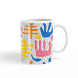 Colorful Abstract Pattern Coffee Mug By Artists Collection