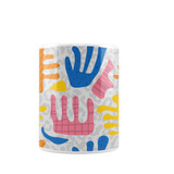 Colorful Abstract Pattern Coffee Mug By Artists Collection