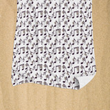 Music Pattern Beach Towel By Artists Collection