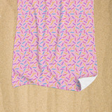 Sprinkles Pattern Beach Towel By Artists Collection
