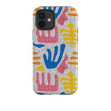 Colorful Abstract Pattern iPhone Tough Case By Artists Collection