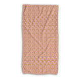 Winter Cherry Pattern Beach Towel By Artists Collection