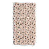 Workout Pattern Beach Towel By Artists Collection