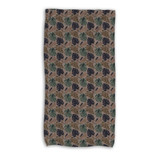 Tropical Camo Pattern Beach Towel By Artists Collection