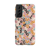 Colorful Cheetah Spots Pattern Samsung Tough Case By Artists Collection