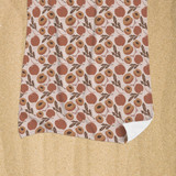 Peach Pattern Beach Towel By Artists Collection