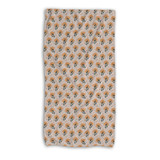 Modern Plant Pattern Beach Towel By Artists Collection