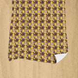 Exotic Lemons Pattern Beach Towel By Artists Collection