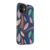 Colorful Fern Pattern iPhone Tough Case By Artists Collection