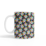 Colorful Flowers Pattern Coffee Mug By Artists Collection