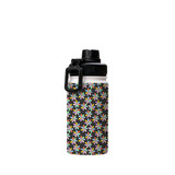 Colorful Flowers Pattern Water Bottle By Artists Collection