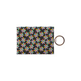 Colorful Flowers Pattern Card Holder By Artists Collection