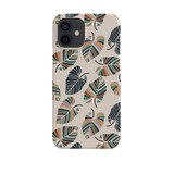 Colorful Leaves Pattern iPhone Snap Case By Artists Collection