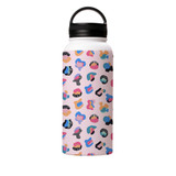 Colorful Leopard Pattern Water Bottle By Artists Collection