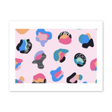Colorful Leopard Pattern Art Print By Artists Collection