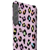 Colorful Leopard Skin Pattern Samsung Snap Case By Artists Collection