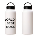 World's Best Boss Water Bottle By Artists Collection