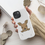 Baby Kangaroo Pouch iPhone Tough Case By Vexels