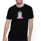 Big Eyed Unicorn Love T-Shirt By Vexels