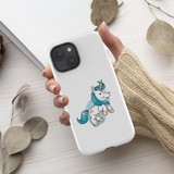 Baby Unicorn Illustration iPhone Tough Case By Vexels