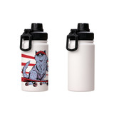 Cool Skateboard Cat Water Bottle By Vexels