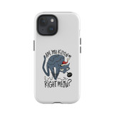 Are You Kitten Me Right Meow? iPhone Tough Case By Vexels