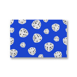 Dice Pattern Canvas Print By Artists Collection