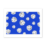Dice Pattern Art Print By Artists Collection