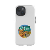 Goa Way Angry Cat iPhone Tough Case By Vexels
