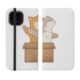 Cats In Love Titanic iPhone Folio Case By Vexels