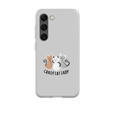 Crazy Cat Lady Samsung Soft Case By Vexels