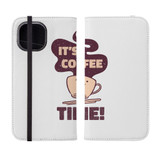 It's Coffee Time iPhone Folio Case By Vexels