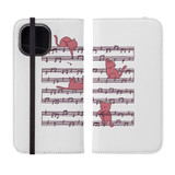 Music Cats iPhone Folio Case By Vexels