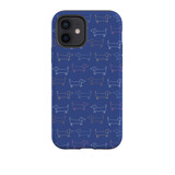 Dogs Pattern iPhone Tough Case By Artists Collection