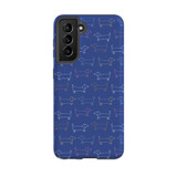 Dogs Pattern Samsung Tough Case By Artists Collection