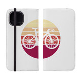 Bike Silhouette iPhone Folio Case By Vexels