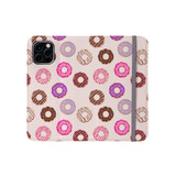 Donuts Pattern iPhone Folio Case By Artists Collection