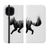 Forrest Fox iPhone Folio Case By Vexels