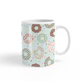Donut Pattern Coffee Mug By Artists Collection