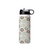 Donut Pattern Water Bottle By Artists Collection
