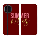 Summer Vibes iPhone Folio Case By Vexels