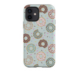 Donut Pattern iPhone Tough Case By Artists Collection