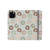 Donut Pattern iPhone Folio Case By Artists Collection